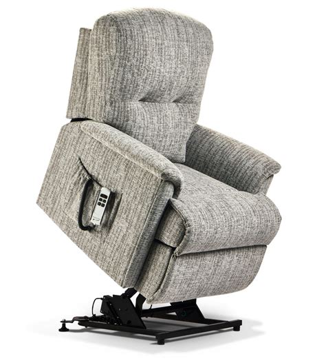 Nevada Standard Fabric Electric Riser Recliner Sherborne Upholstery