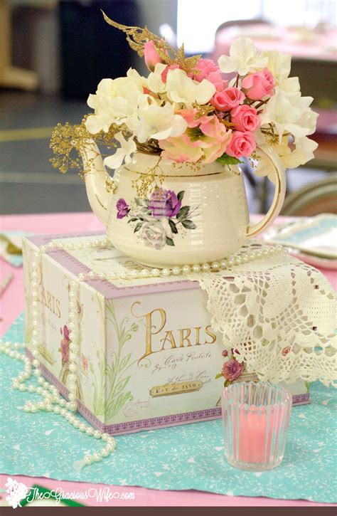 Tea Party Bridal Shower Ideas | The Gracious Wife