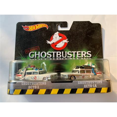 Hot Wheels Hotwheels Rodas Quentes Premium Ghostbusters Ecto Pc Retro Pneus De Borracha