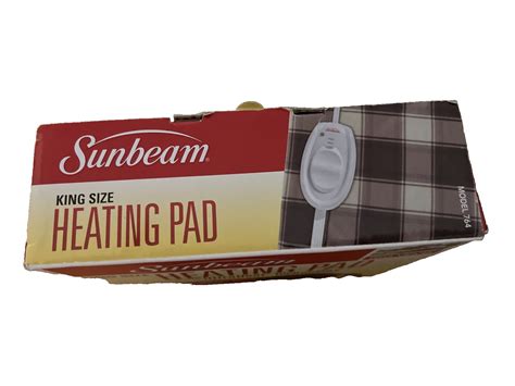 Sunbeam Advanced Heat Heating Pad King Size 12x24 Inches Ebay