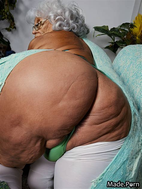 AI Nude Ssbbw Medium Shot Yoga Pants Made Big Hips Black Hair 90 Granny