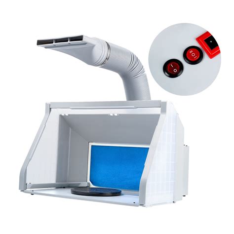 Buy Airbrush Paint Spray Booth Kit With Dual Fans Portable Paint Booth