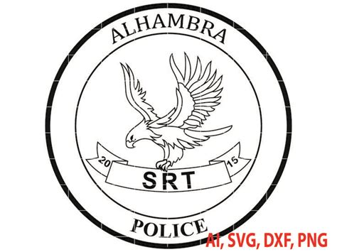 Alhambra Police Badge