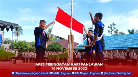 Upacara Peringatan Hari Pahlawan November Smkn Pugaan Smk