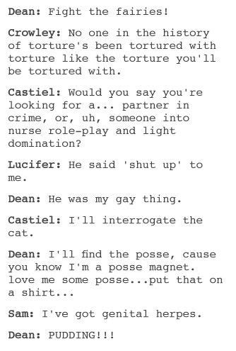 Pin By Stylish Irish On Supernatural Supernatural Quotes Torture