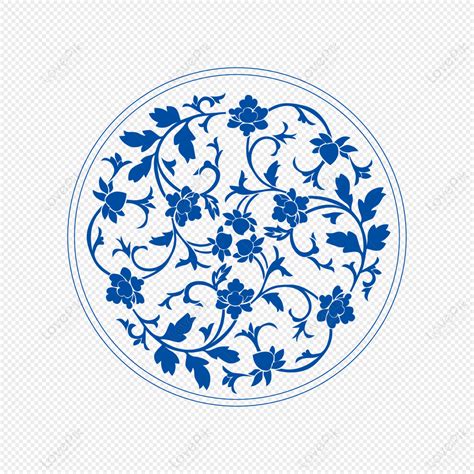 Blue And White Porcelain Patterns Porcelain Pattern Chinese Style