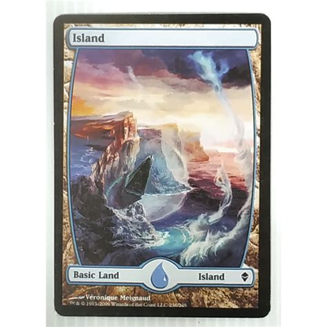 Mtg Card Black Core Modern Set Basic Land Island Magic