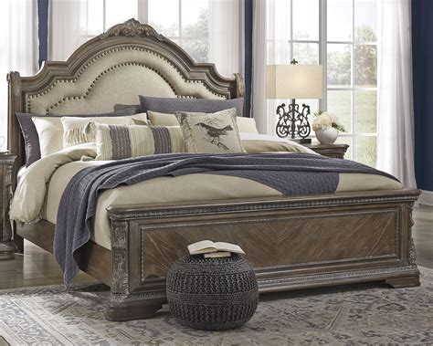 Charmond California King Upholstered Sleigh Bed B803b5 By Signature