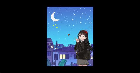 Anime Girls For Anime Lover Anime Design Sticker Teepublic
