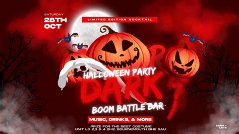 💀after Dark Boom Battle Bar💀 At Boom Battle Bar Bournemouth Bournemouth On 28th Oct 2023