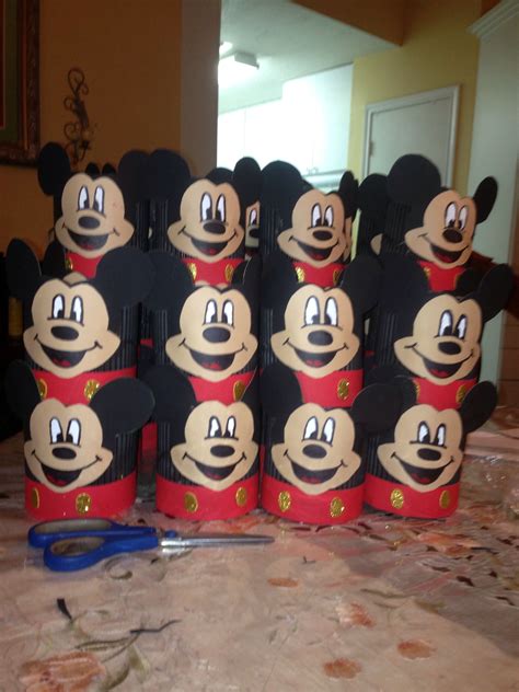 Manualidades Dulceros De Mickey Mouse