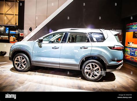 Geneva Switzerland Mar 2019 Tata Buzzard Sport Harrier Geneva