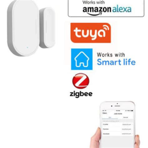 Sensor De Portas Janelas Wifi Alexa Google Smartlife Zigbee Leroy Merlin