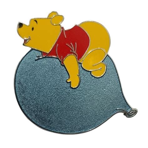 Disney Pin Winnie The Pooh And The Honey Tree Winnie Riding Balloon Limited Edition