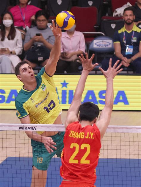 Brazil Bounces Back Sweeps China In Vnl Week Tempo The Nation S