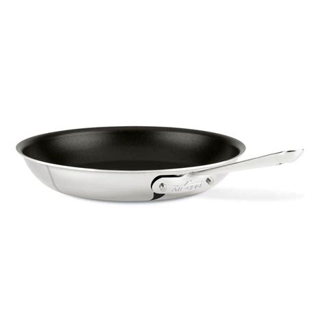 D3 Stainless 3 Ply Cookware 12 Inch Nonstick Fry Pan All Clad