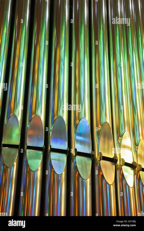 Spain Barcelona Sagrada Familia Organ Stock Photo Alamy