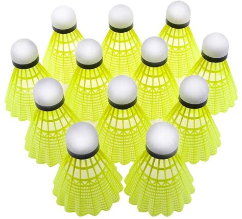 Yellow Yonex Mavis 350 Badminton Nylon Shuttlecock Natural Feathered