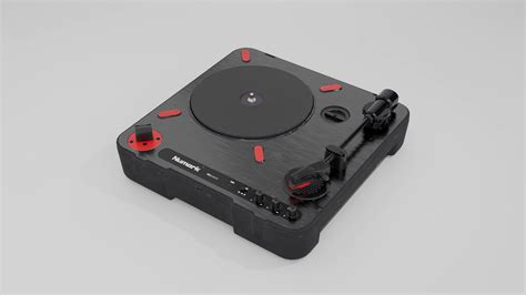 Numark Pt Scratch Portable Dj Turntable D Model By Axelcooper