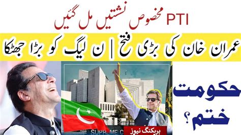 Supreme Court Big Decision Reserved Seats Case Pti Victory Big