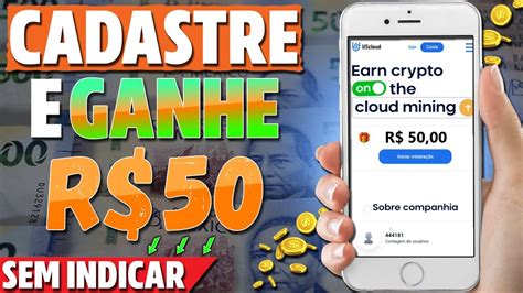 INCRÍVEL NÃO PERCA ESSA CHANCE GANHE R 50 no CADASTRO APP para