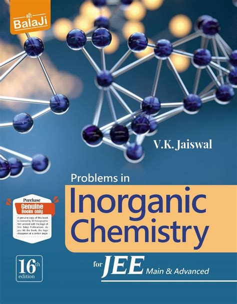 Problems In Inorganic Chemistry For JEE Shri Balaji Publications