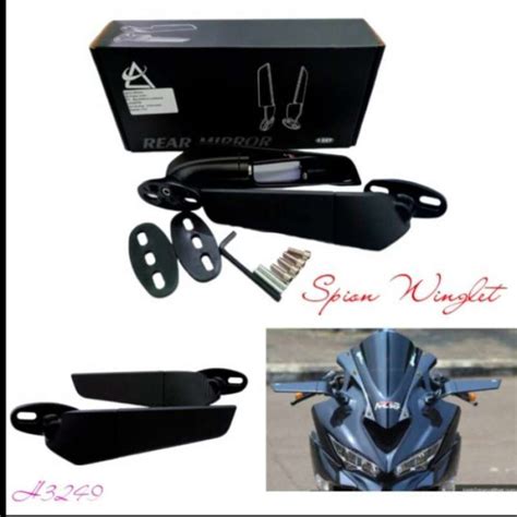 Promo Spion Winglet Model Rizoma F22R Zx25r Ninja 250fi Karbu CBR250RR