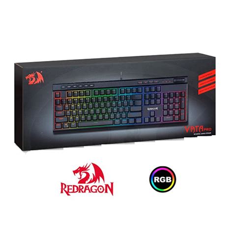 Teclado Gamer Redragon Vata Pro K580rgb Pro Con Luz Rgb Metal Game