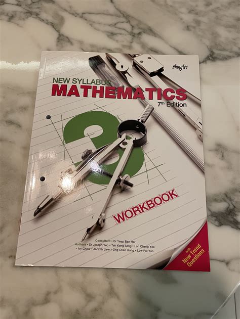 BRAND NEW New Syllabus Mathematics Textbook 3 7th Edition By Shinglee