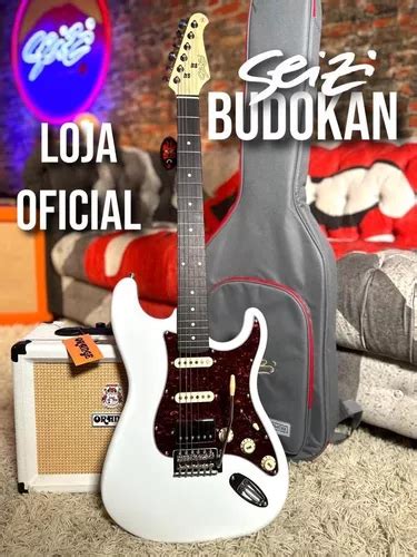 Guitarra Seizi Vintage Budokan Hss White Purple Heart