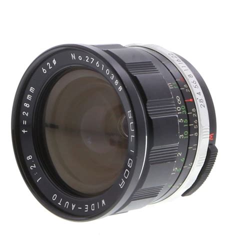 Soligor 28mm F 2 8 Auto M42 Screw Mount Manual Focus Lens {62} At Keh