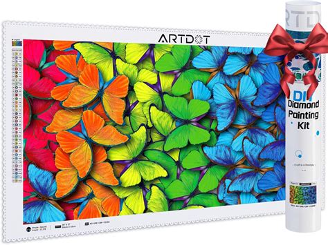 Artdot 5d Diamond Painting Kit Completo Adulti Licenza Fai Da Te