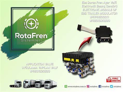 4741500011 Ebs Dorse Fren Valfİ Elektronİk ModÜlÜ Electronic Module