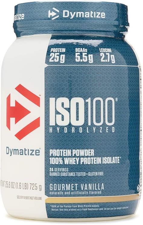 Dymatize Iso Prote Na De Suero En Polvo Con Hydrolyzed Suero