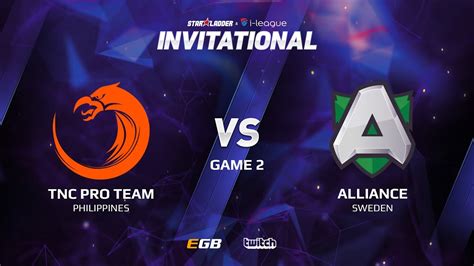 Tnc Pro Team Vs Alliance Game Sl I League Invitational S Lan Final