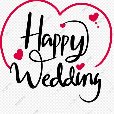 Lettering Happy Wedding Png Transparent Happy Wedding Hand Lettering