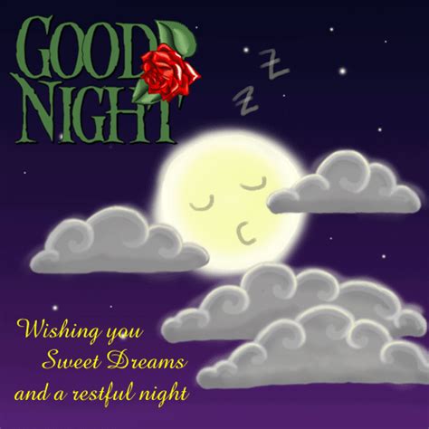 Restful Night. Free Good Night eCards, Greeting Cards | 123 Greetings