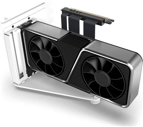 Nzxt Vertical Gpu Mounting Kit Mm Pcie X Riser Cable Gpu