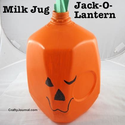 Milk Jug Jack O Lantern