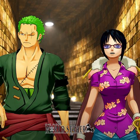 One Piece World Seeker Le Film Stampede Tashigi Kizaru Et Fujitora