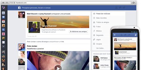 Facebook A Maior Rede Social Do Mundo Ter Novo Layout