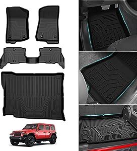 Amazon Mixsuper Cargo Liner And Floor Mats For Jeep Wrangler Xe