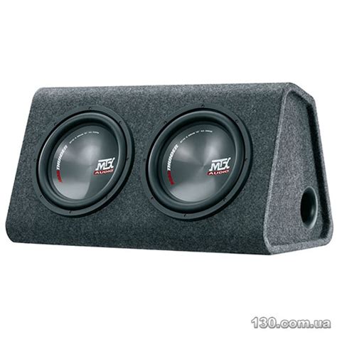 MTX RTP12X2 — автомобильный сабвуфер со встроенным усилителем