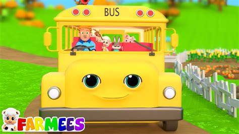 Roues Dans le Bus Véhicules Chansons et Comptines pour Bébés YouTube