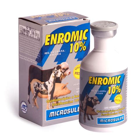 Enromic 10 Injectable Laboratorios Microsules