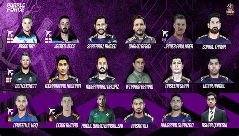 Psl 2022 Heres Quetta Gladiators Squad For Psl 7 Cricket Geosuper Tv