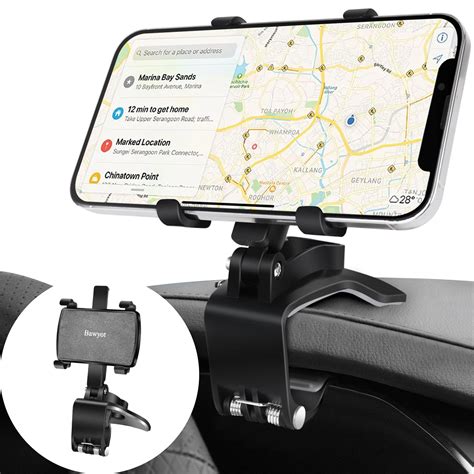 Car Phone Holder For Dashboard Degree Rotation Multifunctional One