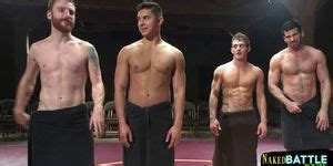 NAKED KOMBAT Tattooed Wrestling Stud Gets Dominated Tnaflix