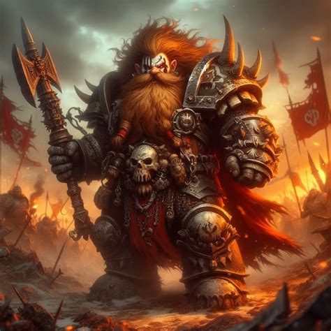 Warhammer Dwarf Slayer By Picknikker On Deviantart