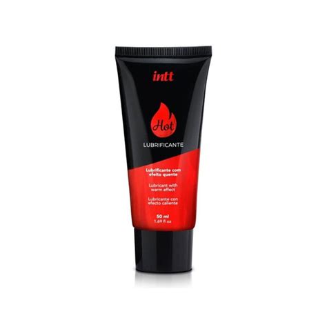 Lubrificante Intimo Hot Base De Gua Sabor Morango Ml Intt